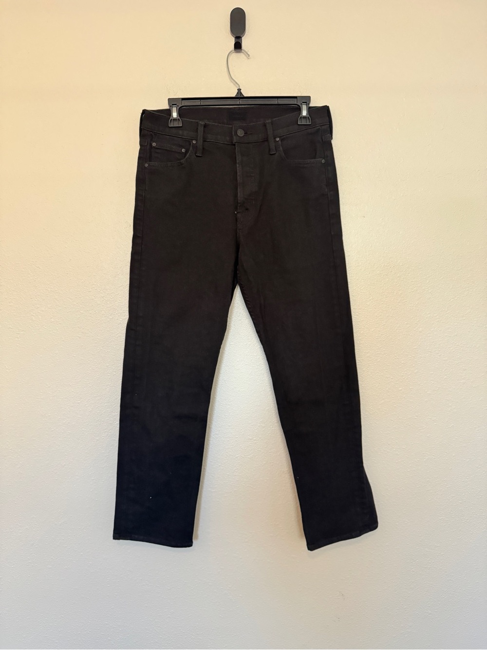 MOTHER The Tomcat Ankle Lasting Impression Black Jeans Size 29 - Picture 2 of 5